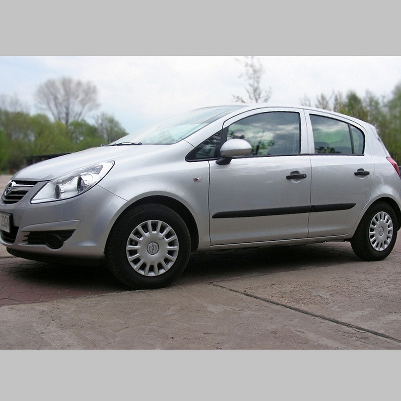 Молдинги на двері для Opel Corsa D 5 Door 2006-2014