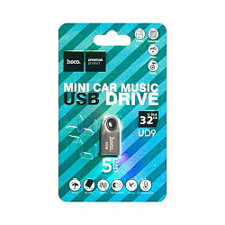 Флешка USB 32 Гб Hoco Smart Mini Car Music UD9