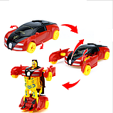 Трансформер Saint Seiyaї автомобіль іграшка King Kong червоний 01794, фото 3