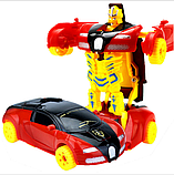 Трансформер Saint Seiyaї автомобіль іграшка King Kong червоний 01794, фото 4