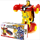 Трансформер Saint Seiyaї автомобіль іграшка King Kong червоний 01794, фото 5