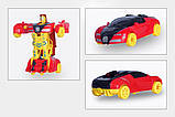 Трансформер Saint Seiyaї автомобіль іграшка King Kong червоний 01794, фото 6