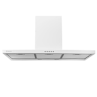 Вытяжка кухонная Т-образная Perfelli T 9612 A 1000 W LED, белая мощная настенная декоративная,1000 куб.м. 90см