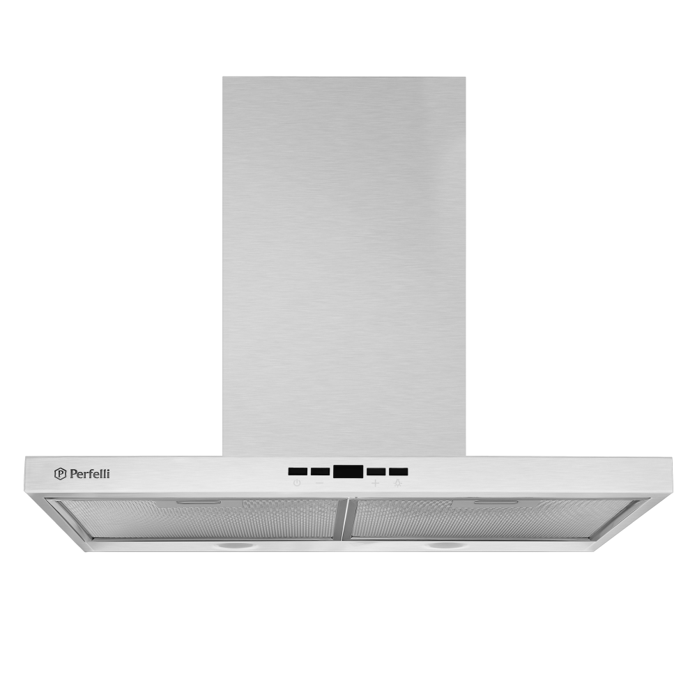 Витяжка кухонна Т-подібна Perfelli TET 6612 A 1000 I LED, нержавіюча сталь настінна декоративна, 60 см, фото 1