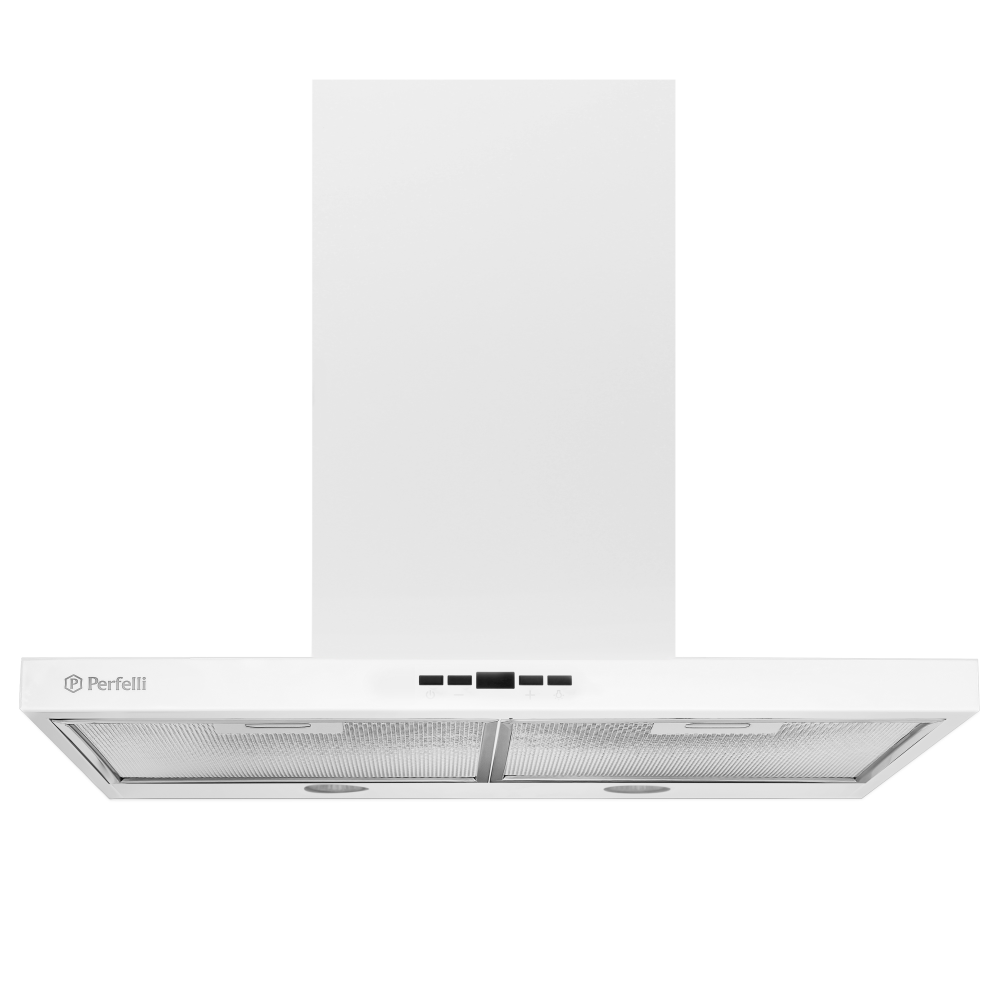 Витяжка кухонна Т-подібна Perfelli TET 6612 A 1000 W LED, білв потужна настінна декоративна, 60 см, фото 1