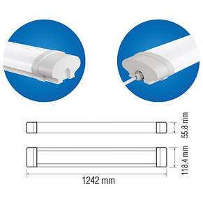 Світильник світлодіодний промисловий Horoz Electric OKYANUS-72 5760Лм 6400К (059-005-0072-010), фото 2