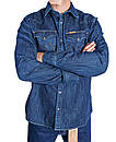 Сорочка джинсова MONTANA BLUE BLACK 02, фото 5