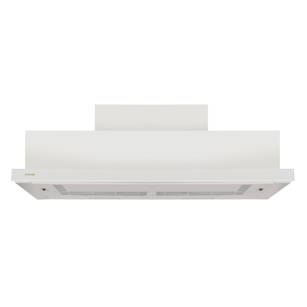 Белая Мощная Телескопическая Кухонная Вытяжка Perfelli TLS 9833 W LED ...