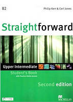 Straightforward Second Edition Upper-Intermediate Student's Book with Online Access Code and eBook
