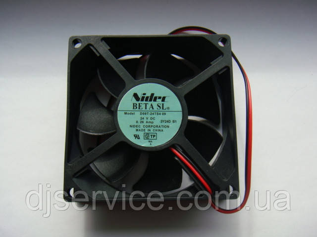 Вентилятор NIDEC D08T-24TS4 09 DC24V 0.26A 80x80x25mm для головы ...