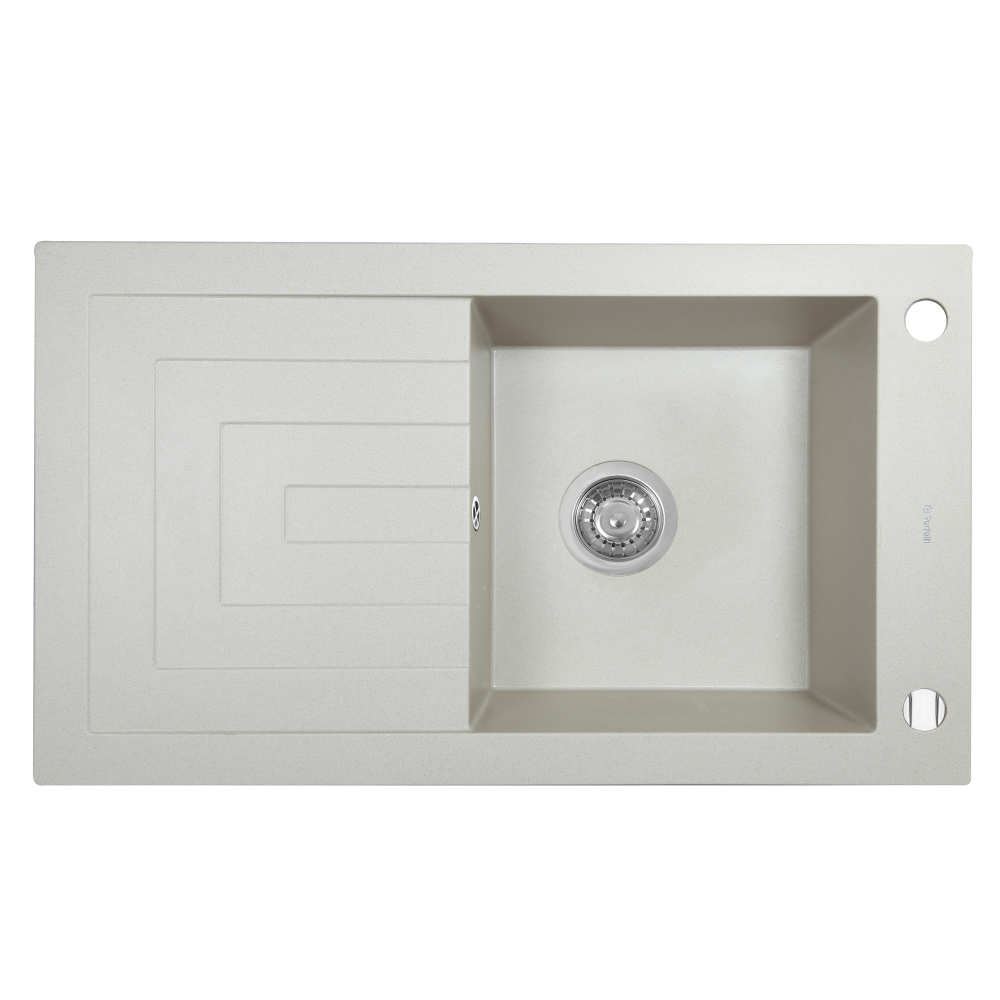 Мийка кухонна гранітна Perfelli AZZURO PGA 115-78 LIGHT BEIGE