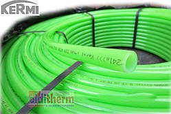 Труба Kermi PE-RT для системи підлогового опалення x-net 16х2,0 зелена.