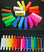 Полімерна глина Пластишка (Bebik) – брусок 250г. колір №0119 (зелений)