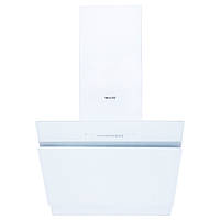 Белая настенная наклонная сенсорная мощная кухонная вытяжка WEILOR PDL 62304 WH 1100 LED Strip, 60 см