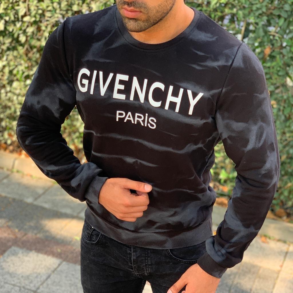 Чоловіча кофта світшот Givenchy M584 чорна S, L, XL