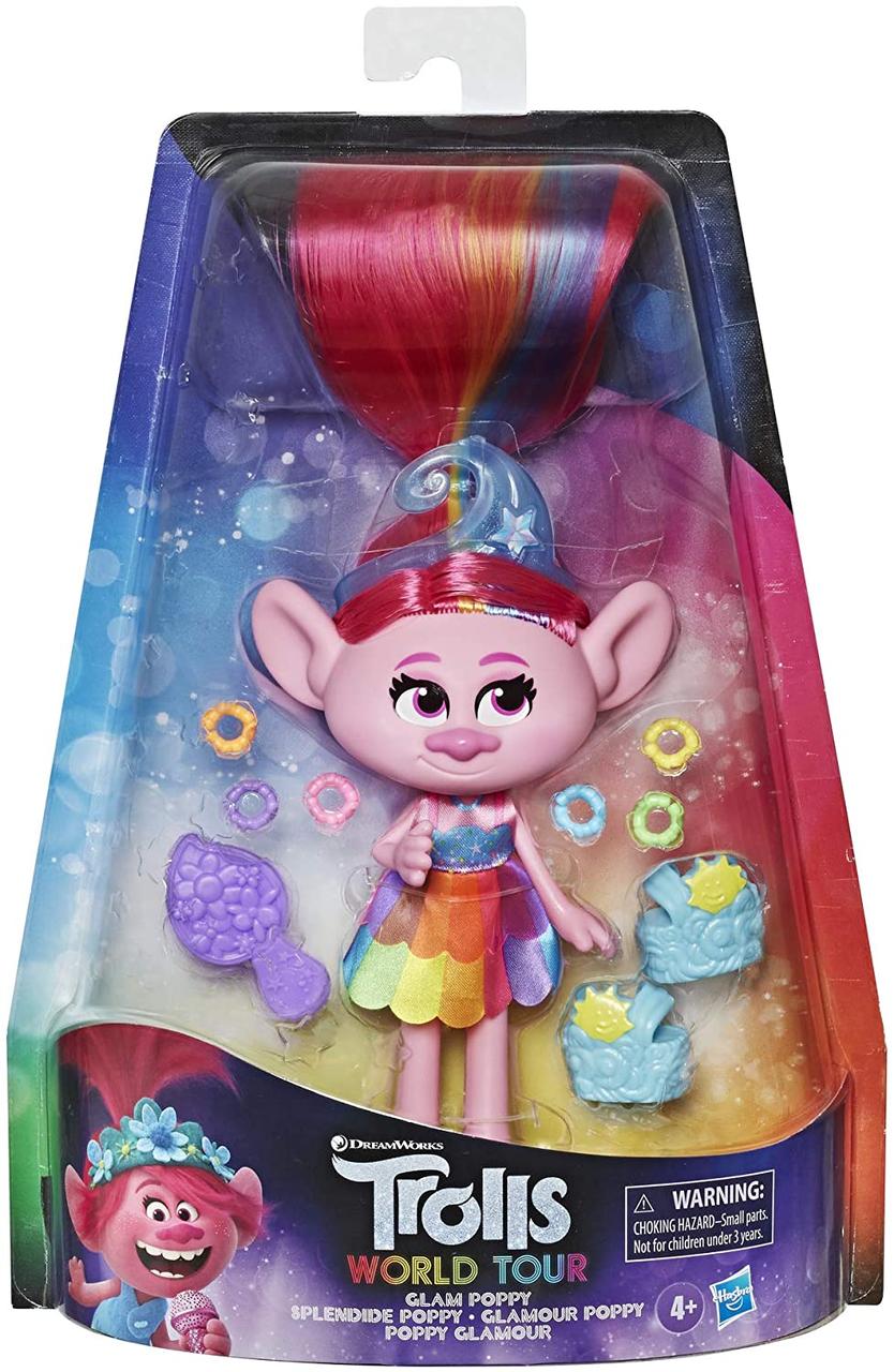 Лялька гламурна Поппі Троллі 2 Світовий тур Trolls S2 (E6818/E6569)