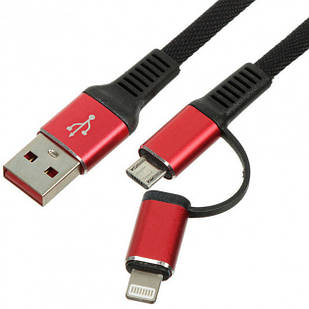 USB кабель Epik XS-007 Lightning/micro