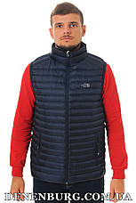 Жилет чоловічий THE NORTH FACE 21-R8022 темно-синій, фото 2