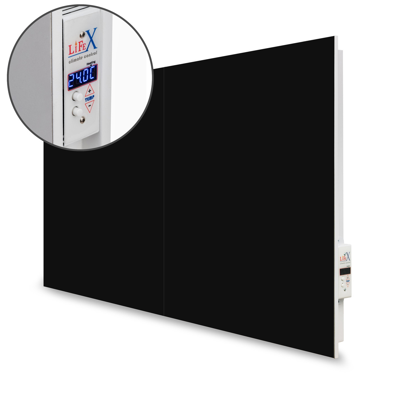 Керамическая панель с программатором LIFEX Classic 800 (черный) - фото 1 - id-p623850234