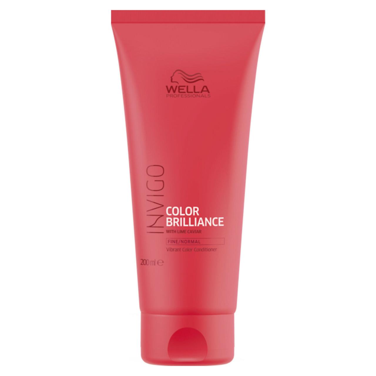 Бальзам для фарбованого тонкого та нормального волосся Wella Color Brilliance Fine Conditioner 200 ml