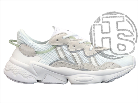 Чоловічі кросівки Adidas Ozweego Cloud White Grey Soft Vision EE7012, фото 1