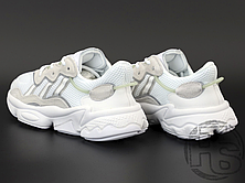 Чоловічі кросівки Adidas Ozweego Cloud White Grey Soft Vision EE7012, фото 3