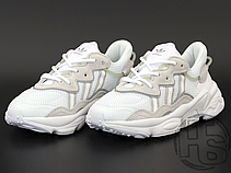 Чоловічі кросівки Adidas Ozweego Cloud White Grey Soft Vision EE7012, фото 4