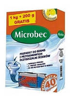 Microbec Ultra средства для выгребных ям и септиков Bros Microbec с ароматом лимона 1200 г