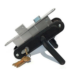 mii　1207 Замок врезной Мотор Сич-ЗВ-7-с ручками чёрный, ціна: 573