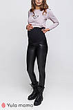 Теплі штани лосини для вагітних ELLE TR-30.031 чорні розмір S, фото 4