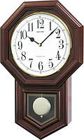 Настенные часы RHYTHM CMJ501FR06 деревянные с боем