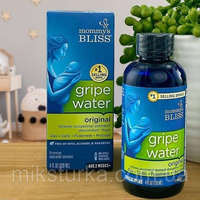 Укропна вода від коліків Gripe Water Mommys, Bliss США