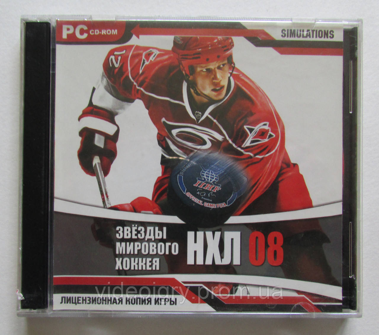 NHL 08 PC CD-ROM, ліцензійна марка України