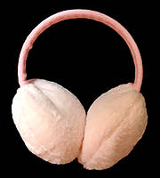 Хутряні навушники трансформери, рожеві