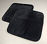 Накидка на сидіння | автомобільна | овеча вовна | чорна | 50×50 см | універсальна, фото 2