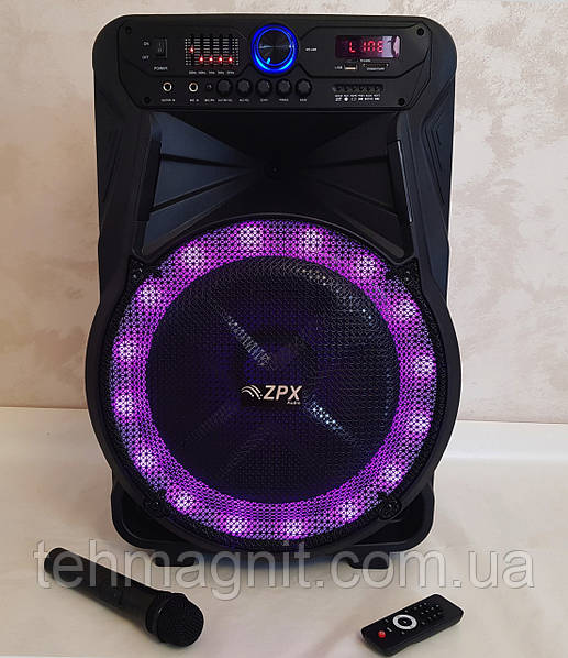 Колонка аккумуляторная с микрофоном ZPX ZX 7772 с доставкой Колонка аккумуляторная с микрофоном ZPX ZX 7772 с доставкой