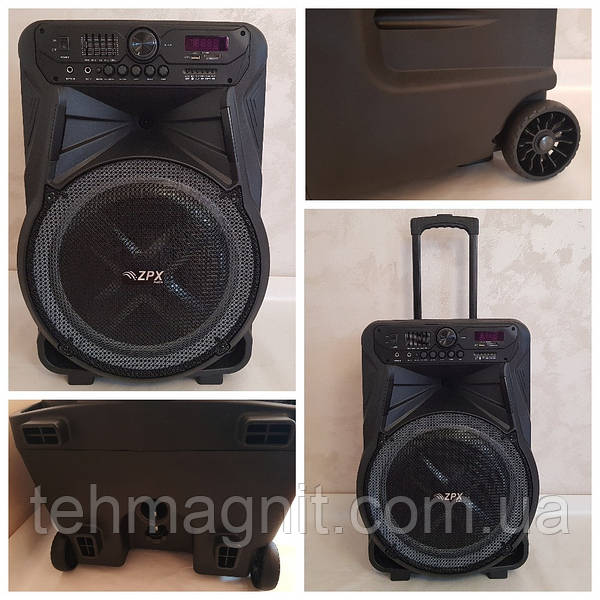 Колонка аккумуляторная с микрофоном ZPX ZX 7772 с доставкой Колонка аккумуляторная с микрофоном ZPX ZX 7772 с доставкой