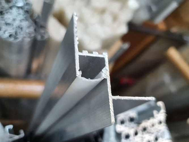 Профиль парящего потолка LED1625 под гипсокартон с рассеивателем, цена ...