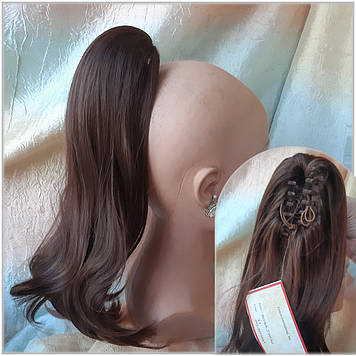 Хвіст прямий на крабі двухсторонній світло-каштановий ROSA-31