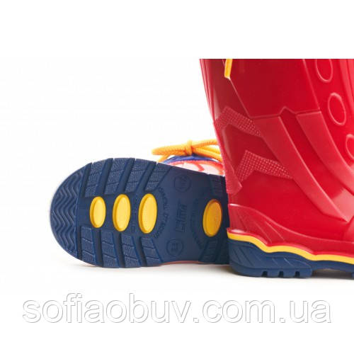 Гумові чоботи дитячі з утепленням Litma, фото 1