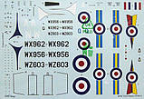 Пластикова модель 1/72 MPM 72534 Британський реактивний винищувач Gloster Meteor FR. Mk.9, фото 3