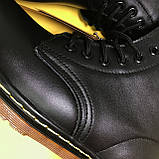 Зимові черевики Dr. Martens 1460 Black (Хутро), доктор мартенс, черевики Dr Martens, мартінс, ботінки мартінс, фото 5