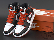 Жіночі кросівки Air Jordan 1 Retro High Bloodline Black Red White ALL02606, фото 2
