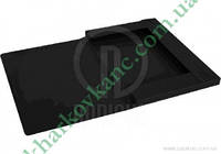 Папка на резинке-бокс пластиковая А4, 20мм, фактура "бриллиант", черная, EconoMix, Е31401-01 625318