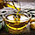 Соусник круглий скляний для меду і сметани Pasabahce Чефс 60мм 53713, фото 2