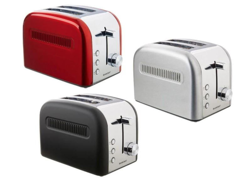 Тостер SilverCrest STS 850C1 850W + 7 режимів обсмажування