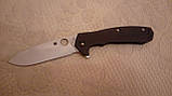 Складной нож Spyderco Amalgam Brian Lai Design CPM S30V, G10 with Red Fiber Layers C234CFP, фото 7