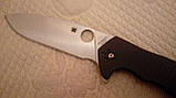 Складной нож Spyderco Amalgam Brian Lai Design CPM S30V, G10 with Red Fiber Layers C234CFP, фото 8
