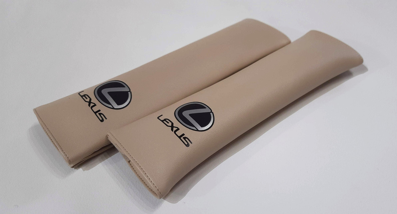 Подушки накладки на ремені безпеки LEXUS бежевий