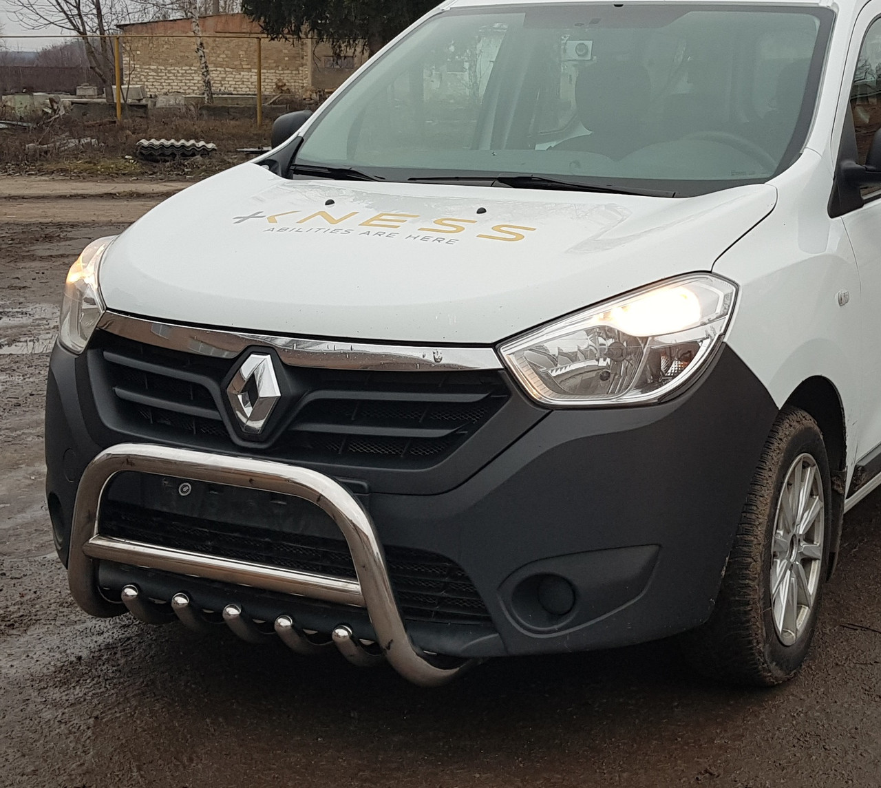 Кенгурник на Renault Dokker (c 2012--) Рено Докер, фото 1